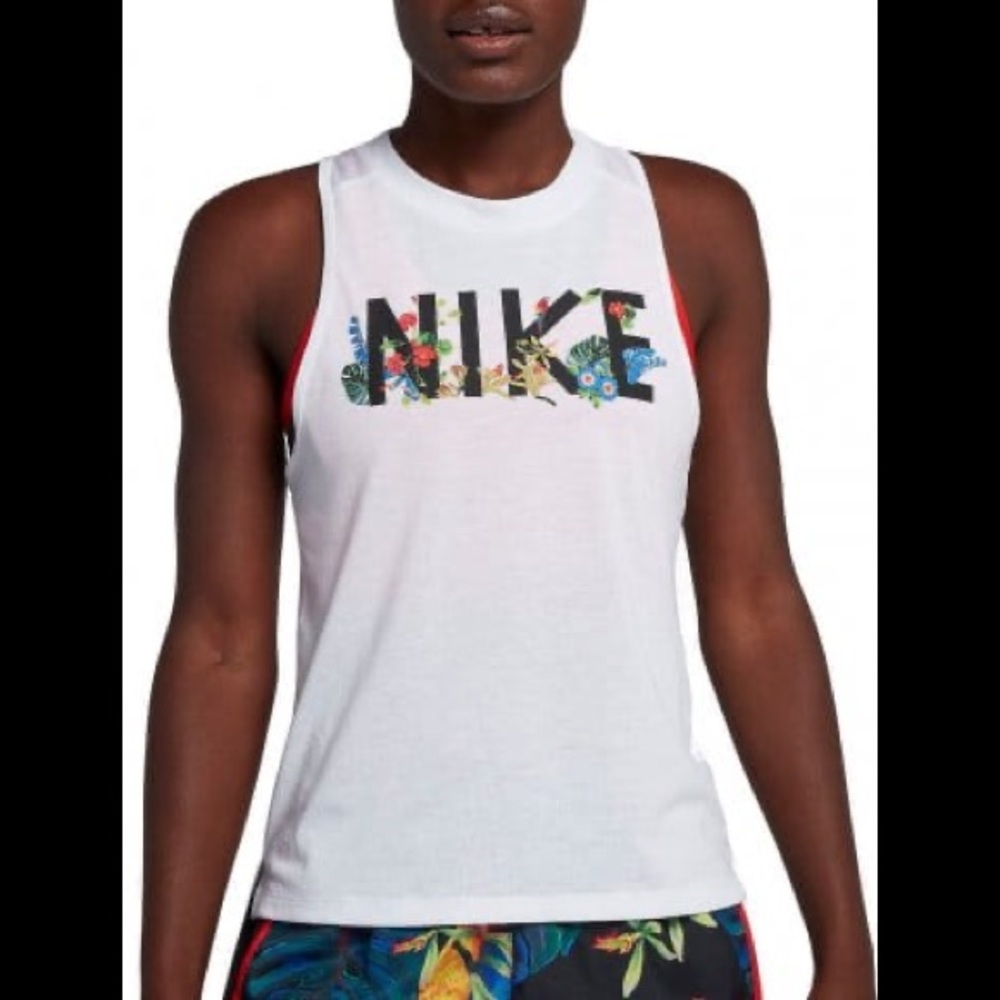 Nike Dri-Fit Floral Tank💜
